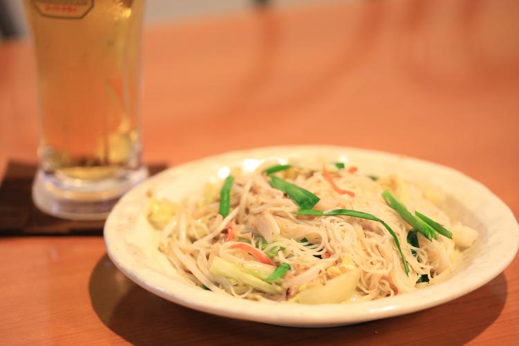 【レストラン】沖縄の郷土料理『そうめんチャンプルー』<BR>