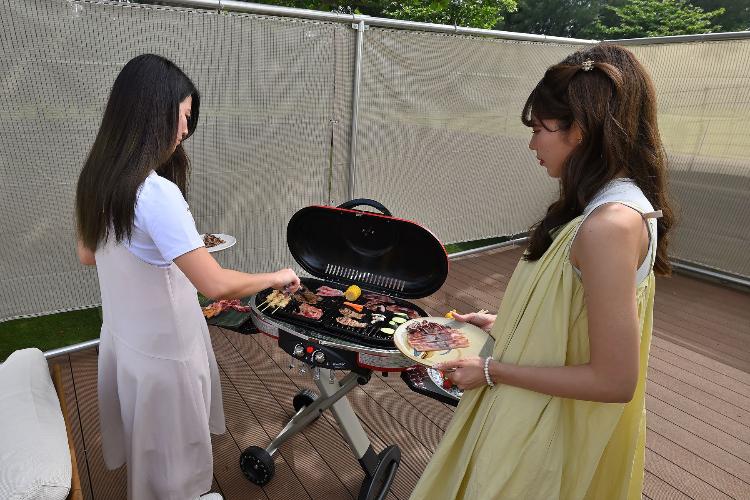 【Tatazumi】自分たちだけのプライベート空間でBBQ！<BR>