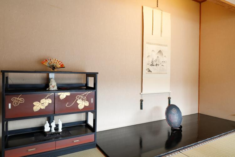 特別室「若竹」落ち着いた和の内装