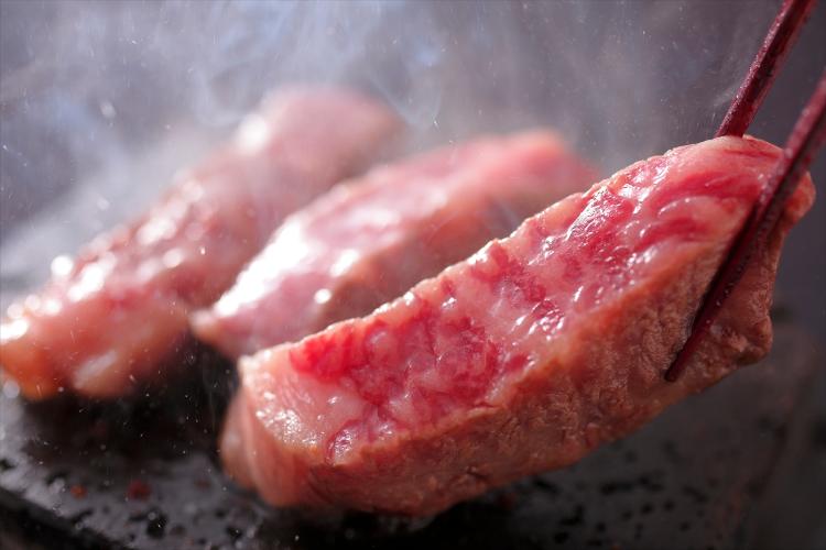 京都のブランド牛「京都肉」のA5ランクステーキ
