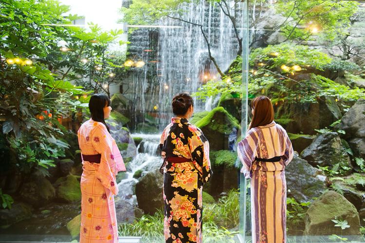 ■館内イメージ■有料色浴衣