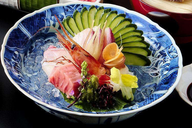 ■【美食デュエット会席】2種類の牛肉料理＆のど黒、新鮮なお造りを、オトナの舌で味わって！　お食事イメージ