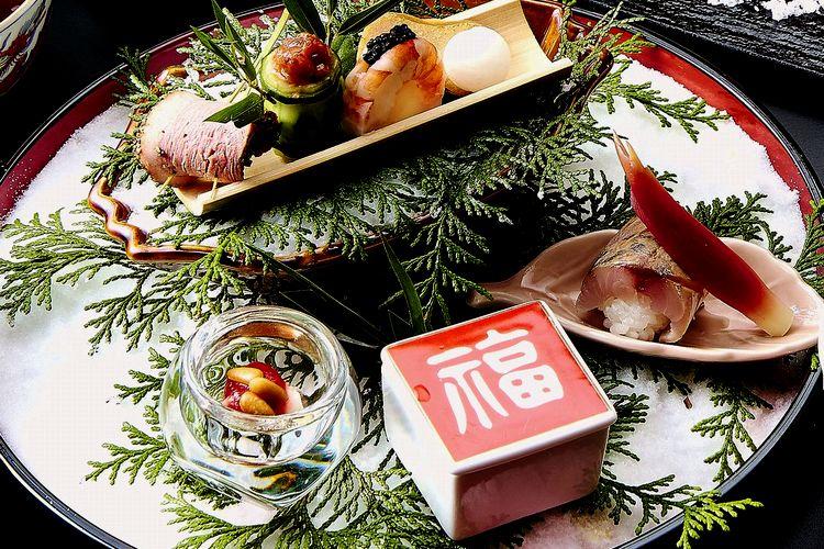 ■【グルメてんこ盛り会席】北陸でご馳走を食べよう！心づくしのお料理で口福（こうふく）　お食事イメージ.