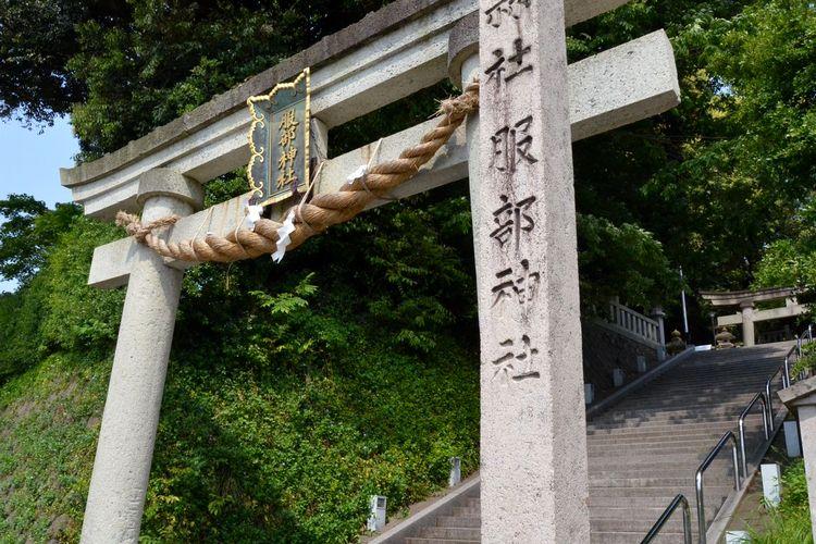 【山代温泉の観光スポット】■【服部神社】山代温泉の初詣スポット