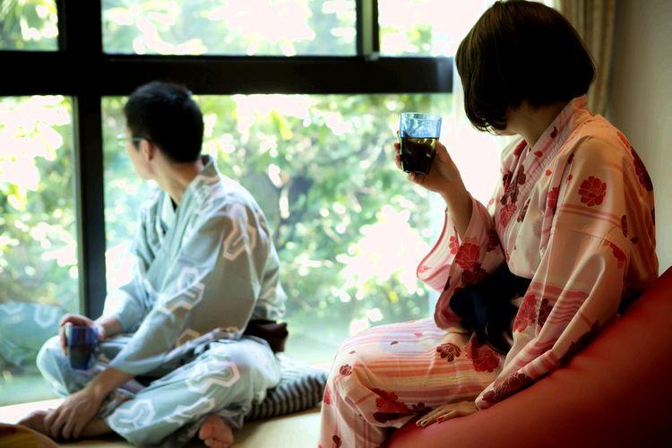 【禁煙和室　五彩gosai シャワールーム付】678号室（禁煙）　客室の一例
