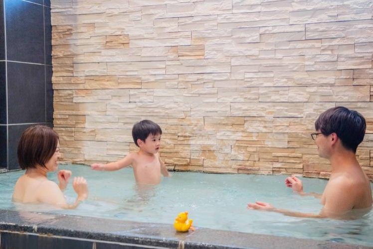 【貸切風呂】「昭和レトロ」と「平成モダン」の２タイプ※写真は平成モダン