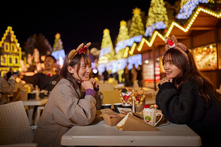 クリスマスならでわのグルメも・・・♪ ※昨年の様子