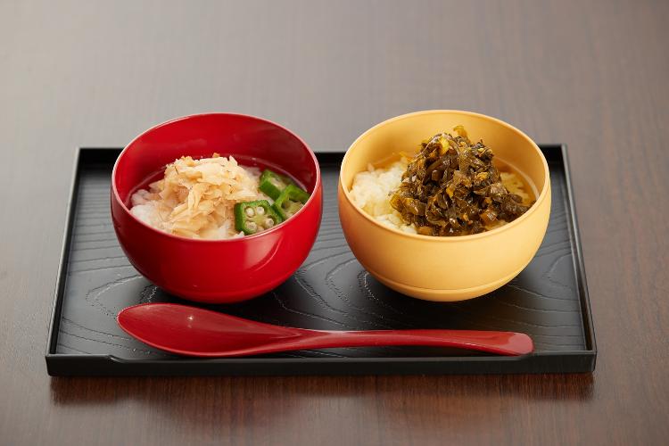 ホッと落ち着くお茶漬けで一日の始まりを！