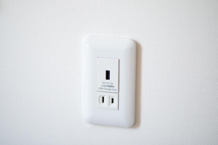 USBも接続可能です