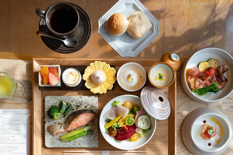 朝食イメージ 季節によって内容が変わります