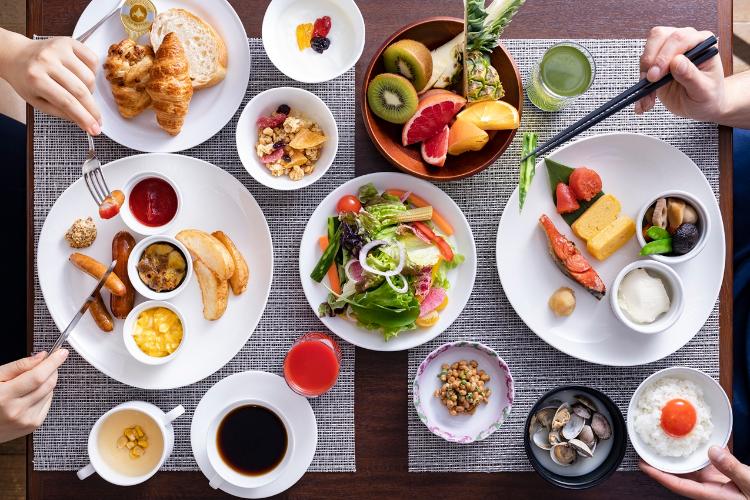 地元の食材をふんだんに使用した料理長こだわりの朝食をご堪能下さい♪