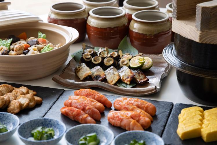 【朝食】和洋バイキング、和風バージョン♪