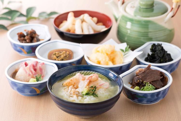 【朝食】ご朝食はお茶漬けバイキング