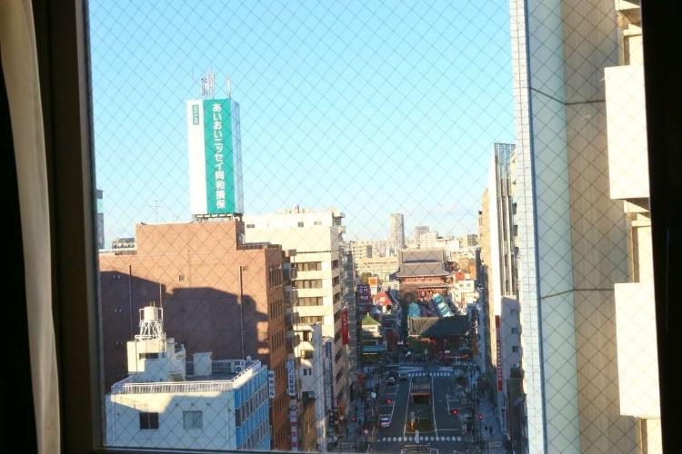 【客室】全室禁煙_和ツインルーム高層階からの眺望