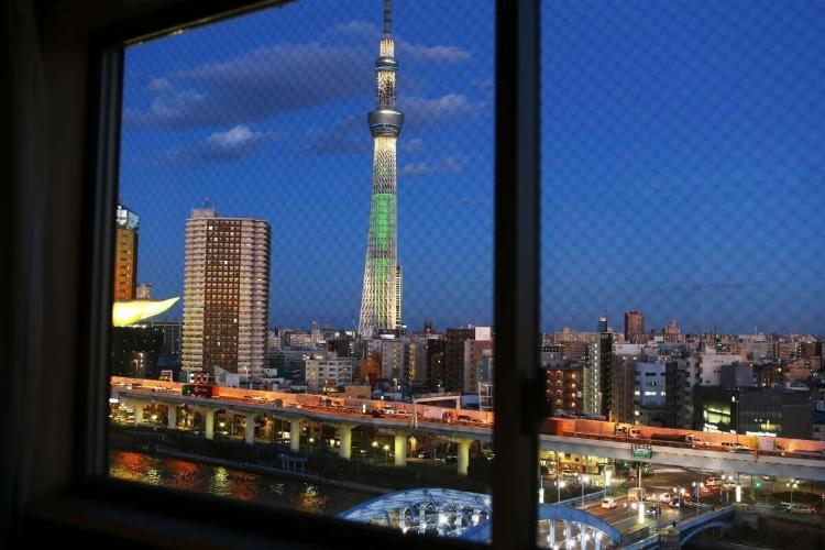 【客室】全室禁煙ビューツインルームからの眺望