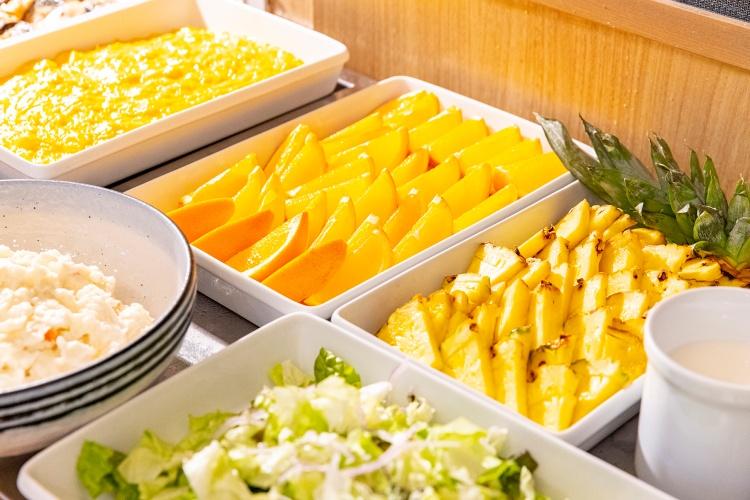 ビタミンたっぷりのフルーツをご用意しております