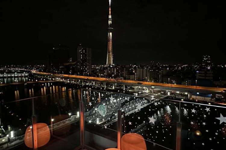 【施設】展望テラス(夜景）