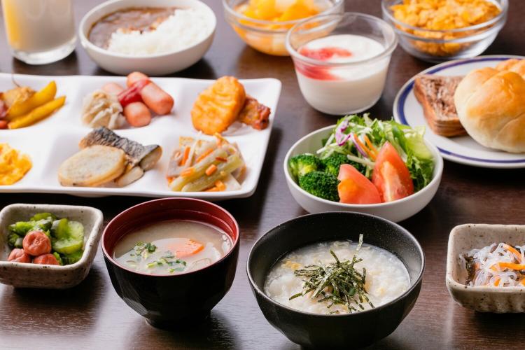 【朝食】盛り付けイメージ