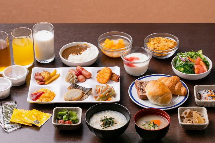 【朝食】盛り付けイメージ