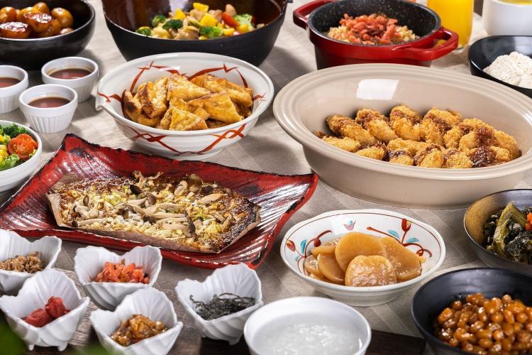 【朝食】ビュッフェメニュー例
