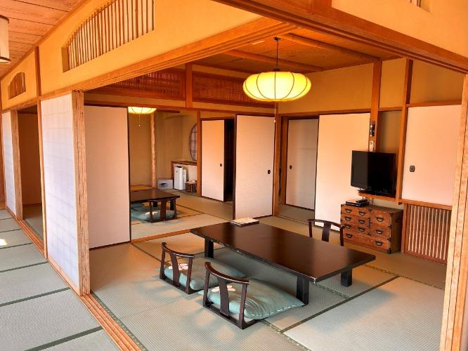懐心亭（和室二間）／どのお部屋も広めの間取りとなっております。　※イメージです