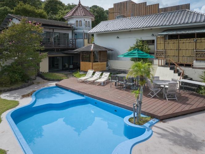 特別室「光」／リゾート地の別荘感覚でご利用ください。プールは夏季限定となります。※イメージです。