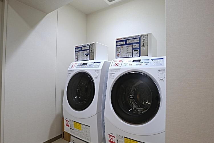 乾燥機能付コインランドリー