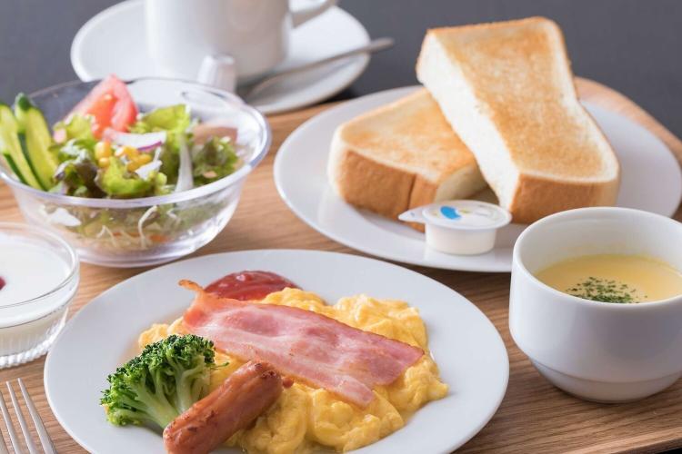 【料理】朝食イメージ（定食スタイル_洋食）