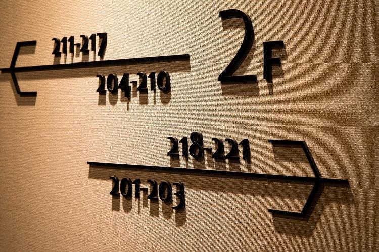 【館内設備】2F案内板