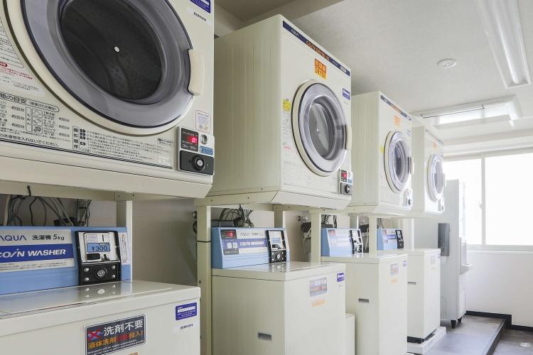 【館内設備】コインランドリー
