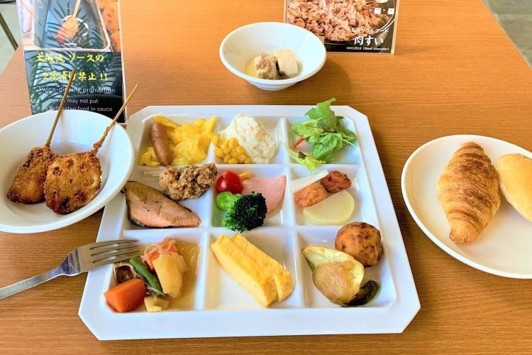 『映えます』大阪新世界の朝食です♪（日替わりなど内容変更がございます）