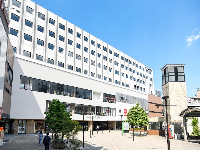 【外観】和光市駅南口を出て左側、建物に沿って進んでいただくと、左手にホテル行きエレベーターがございます。<BR>ホテルは商業施設内 4階〜7階にございます。