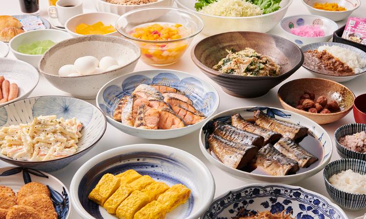 朝食一例