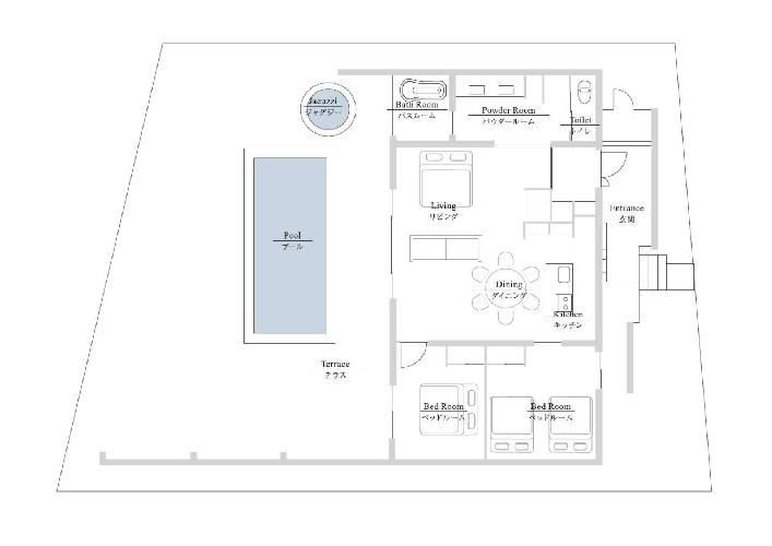 Room D　間取り