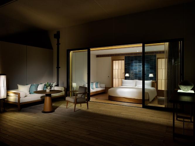 ◆Poolside Deluxe 　｜THE ROKU SPAに隣接