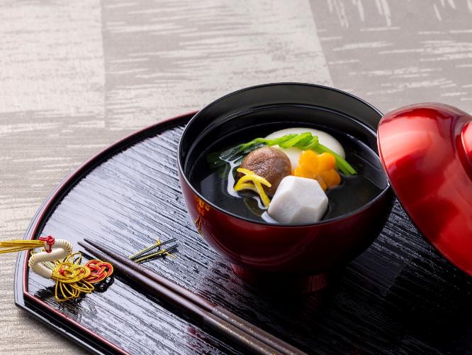 ＜お正月限定ローカルフード＞お雑煮 すまし汁丸餅