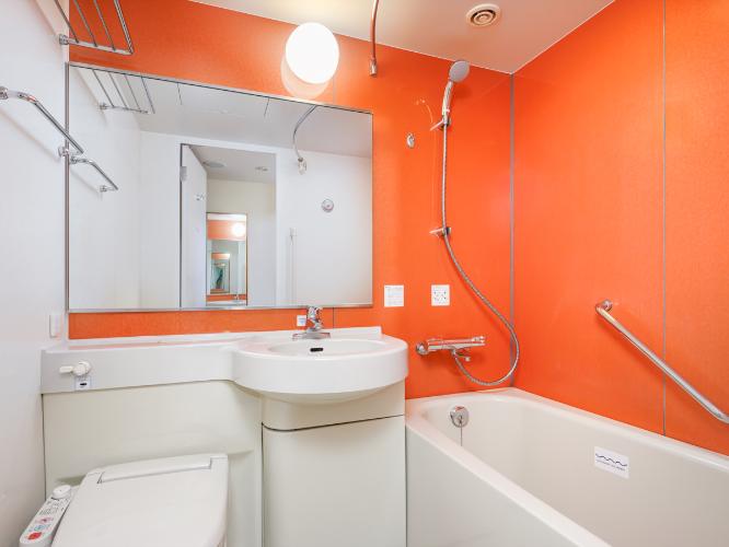 【浴室】足をのばせるユニットバス