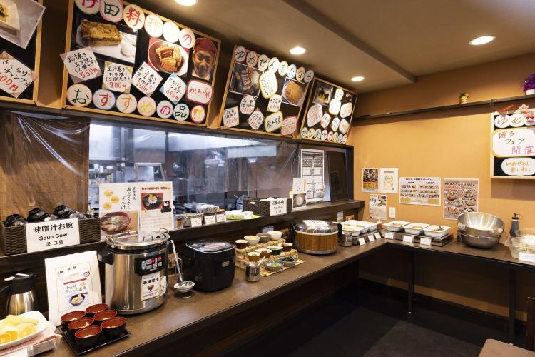 【朝食】ビュッフェコーナー