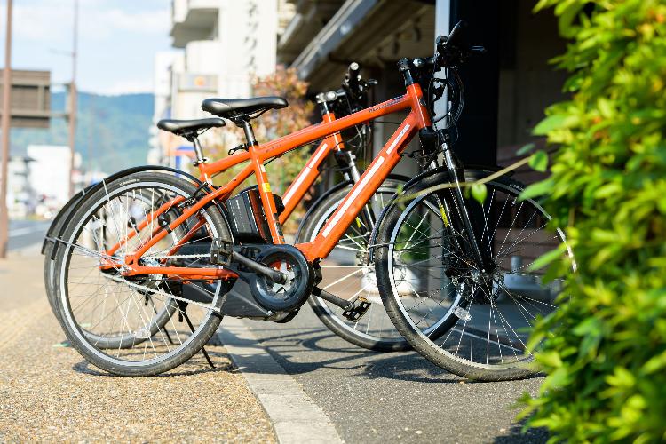 【レンタサイクル】ご利用希望の場合はフロントまで（有料）