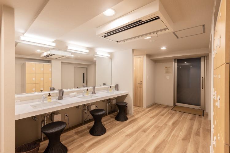 【大浴場】脱衣所（男湯）