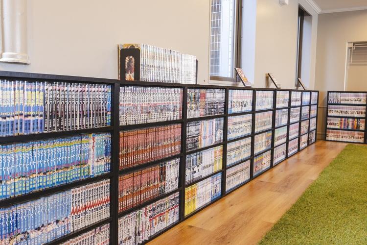 【大浴場】湯上りラウンジ（漫画コーナー）