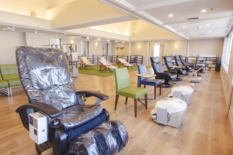 【大浴場】湯上りラウンジ