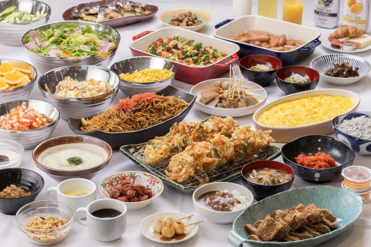 【朝食】盛り付けイメージ