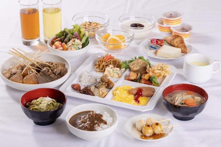 【朝食】盛り付けイメージ