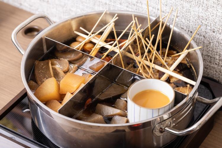 【朝食】朝食メニュー一例（静岡おでん）