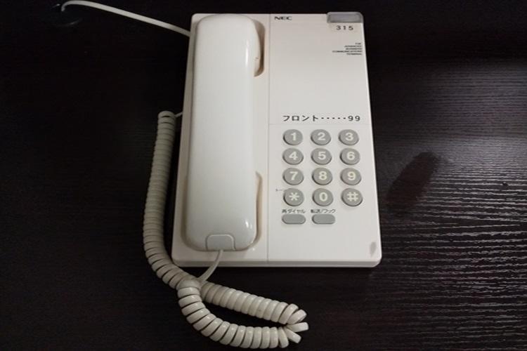 【全室完備】電話