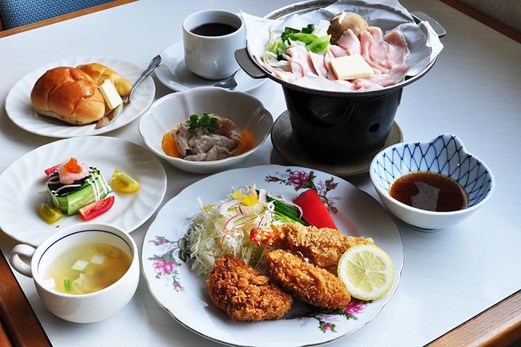 【グレードアップ洋定食】旬の味覚をお楽しみください