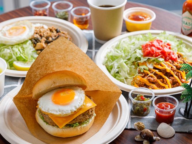 朝食一例3種類から選べるセットメニュー