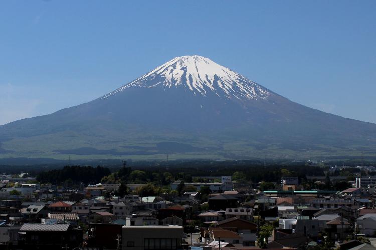 富士山側客室からの風景の一例