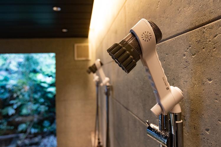 showerヘッドにミラブル使用